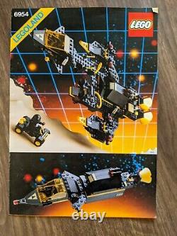 Lego Classic 6954 Blacktron Renegade 100% Complete with Box and Instructions