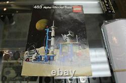 Lego Classic Space 483 Alpha-1 Rocket Base Vintage 920 With Instructions and Box
