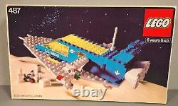 Lego Classic Space 487 Space Cruiser Set (1979) 100% Complete withInstruct/Box/Cat