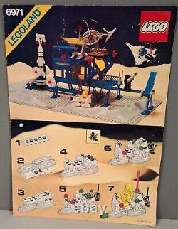 Lego Classic Space 6971 Inter-Galactic Command Base Set (1984) 100% Comp withInst