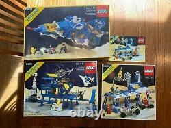 Lego HUGE Classic Space Collection 50+ COMPLETE SETS'80s instructions BOXES