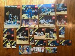 Lego HUGE Classic Space Collection 50+ COMPLETE SETS'80s instructions BOXES