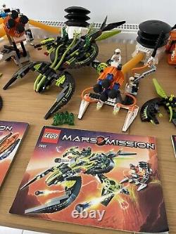 Lego Mars Mission 7690 7691 7697 7699 Sets with Box/Manuals