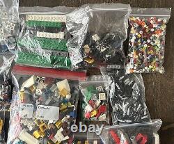 Lego Miscellaneous Pieces Including Minifigures 8lbs