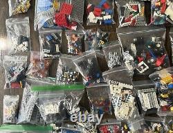 Lego Miscellaneous Pieces Including Minifigures 8lbs