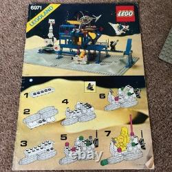Lego Space 6971 Inter-Galactic Command Base 1984 Vintage COMPLETE instructions