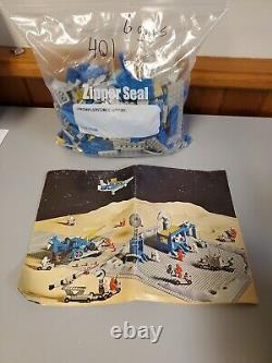 Lego Space 928 Space Cruiser And Moonbase Vintage Set 1979 401 Pieces 6 Guys