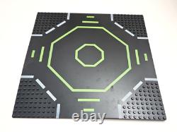 Lego Space Baseplate Lot 6 Vintage Blacktron Crater & Landing Pad Baseplates