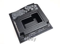 Lego Space Baseplate Lot 6 Vintage Blacktron Crater & Landing Pad Baseplates