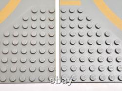 Lego Space Baseplate Lot 6 Vintage Blacktron Crater & Landing Pad Baseplates