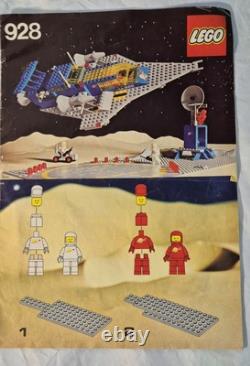 Lego Space Classic #928 Galaxy Explorer 1979 100% Complete with Instructions