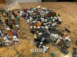 Lego Star Wars 130 Mini Figure Lot Bundle Weapons Accessories See Photos Huge