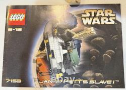 Lego Star Wars 7153 Jango Fetts Slave One withmanual, No Box, No Minifigures