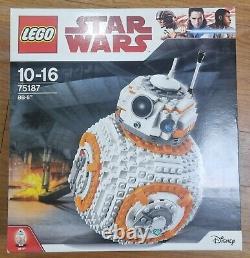 Lego Star Wars 75187 BB-8 Droid Retired New Sealed Box Free Expedited Shipping