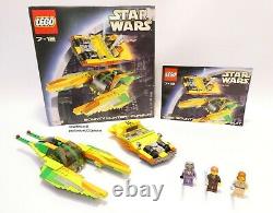Lego Star Wars Bounty Hunter Pursuit 7133 Zam Wessell 100% Complete Guarantee