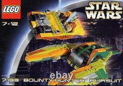 Lego Star Wars Bounty Hunter Pursuit 7133 Zam Wessell 100% Complete Guarantee