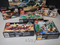 Lego Star Wars Sith Infiltrator # 7151 7104 7111 7124 7101 7121 LOT OF 6 NISB