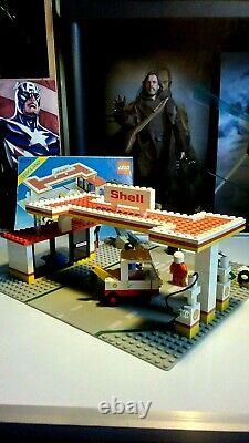 Lego Vintage 6371 Shell Service Station, 100% Complete, Instructions, 1983 Set