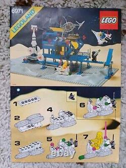 Lego Vintage Classic Space Set 6971 Inter-galactic Command Base 100% Complete