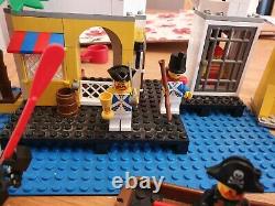 Lego Vintage Pirate 6267 Lagoon Lock-Up 6259broadsides brig and 6261raft raider