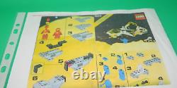 Lego Vintage Space 1968 Unnamed Very Rare Instructions Mini Fig