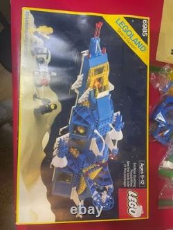 Lego Vintage Space 6985 Cosmic Fleet Voyager Complete Instruction Box Insert