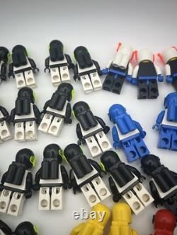 Lego Vintage Space Lot Of 45 Space Minifigures Rare