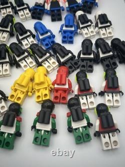 Lego Vintage Space Lot Of 45 Space Minifigures Rare