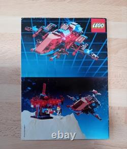 Lego Vintage Space Police Striker 6781 1989 3 Space ships In One