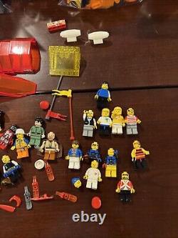 Lego Vintage translucent Space Parts + 20 Mini Figures Vintage +. 12+ Pounds