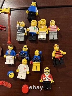 Lego Vintage translucent Space Parts + 20 Mini Figures Vintage +. 12+ Pounds