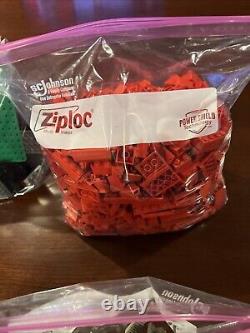 Lego Vintage translucent Space Parts + 20 Mini Figures Vintage +. 12+ Pounds