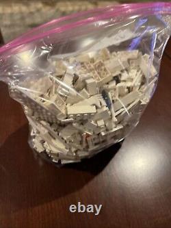 Lego Vintage translucent Space Parts + 20 Mini Figures Vintage +. 12+ Pounds