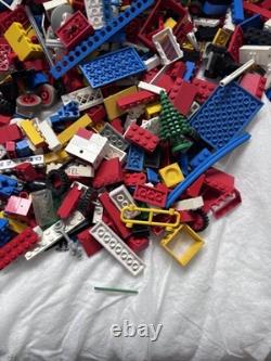 Lego vintage space bundle large box of mixed parts space and train 80s