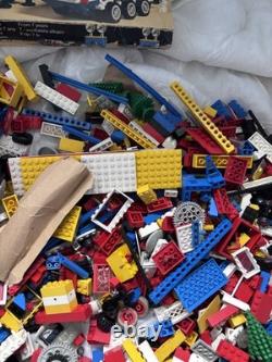 Lego vintage space bundle large box of mixed parts space and train 80s