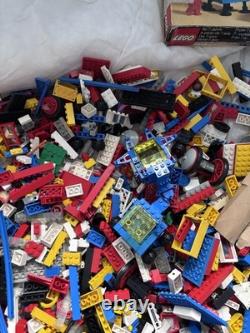 Lego vintage space bundle large box of mixed parts space and train 80s