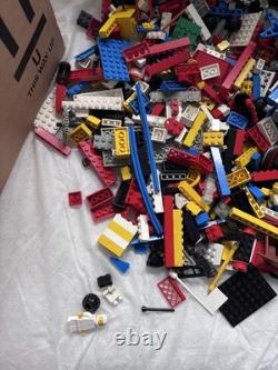 Lego vintage space bundle large box of mixed parts space and train 80s