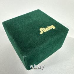 Limited Edition Vintage Brass Slinky in Frederick & Nelson Green Felt withGold box