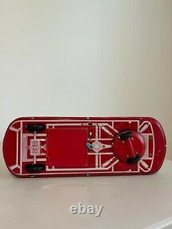 Litho Astronef Electrique Space Car/Rocket Ship Vintage Original Box