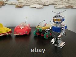 Lot Collection Space Toys Wind-up Robot Lunokhod Lunochod Utopia Cccp Ussr