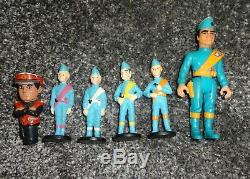 Lot Of 68 Vintage Thunderbirds Character & Space Toys, Miniatures, Carlton Etc