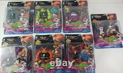 Lot of 7 Space Jam Playmates 1996 Vintage Action Figures NEW MJ MONSTARS WBTOYS