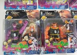 Lot of 7 Space Jam Playmates 1996 Vintage Action Figures NEW MJ MONSTARS WBTOYS