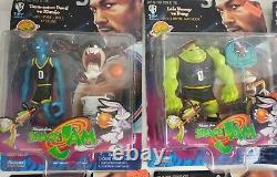 Lot of 7 Space Jam Playmates 1996 Vintage Action Figures NEW MJ MONSTARS WBTOYS