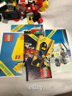 Lot of Vintage 80s Legos, Minifigures, Etc 7+ lbs. Many Different Themes