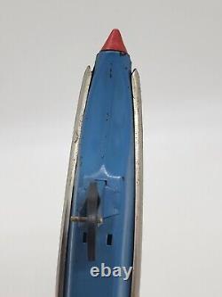 Lunar ship LK-1 vintage inertial Soviet Space toy from the 60s of the USSR rare