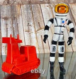 MAJOR MATT MASON Figure Man in Space with Cat Trac & Helmet 1966 Mattel Vintage