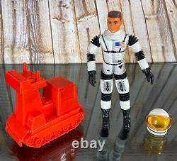 MAJOR MATT MASON Figure Man in Space with Cat Trac & Helmet 1966 Mattel Vintage