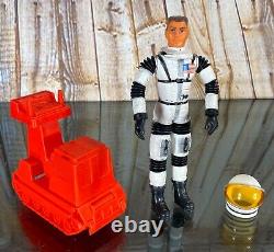 MAJOR MATT MASON Figure Man in Space with Cat Trac & Helmet 1966 Mattel Vintage