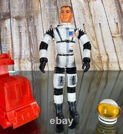 MAJOR MATT MASON Figure Man in Space with Cat Trac & Helmet 1966 Mattel Vintage